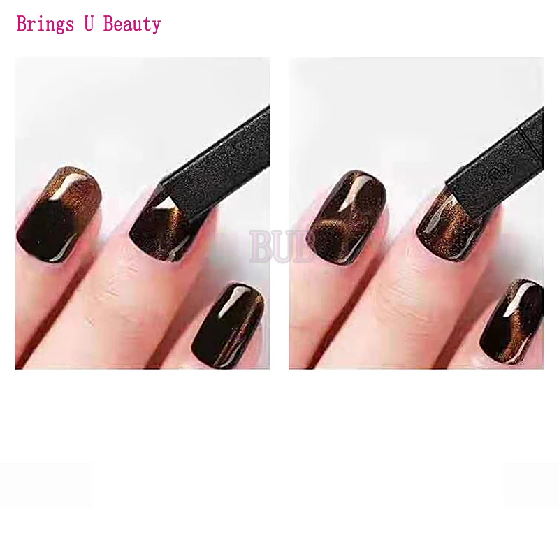 1 шт. двухсторонний Многофункциональный магнитный карандаш для ногтей 3D гель