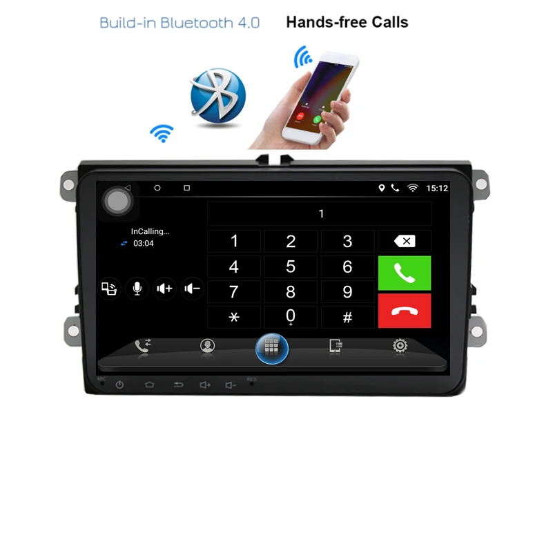 9 &quotAndroid 7 1 Автомобильный GPS навигатор для VW Volkswagen SKODA GOLF 5 Golf 6 POLO PASSAT B5 B6 JETTA TIGUAN dvd