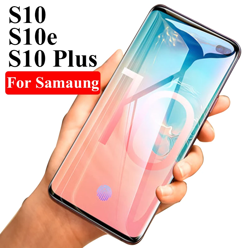Защитное стекло на для samsung Galaxy s10 s10e плюс s 10 e s10plus закаленное защита экрана smasung S