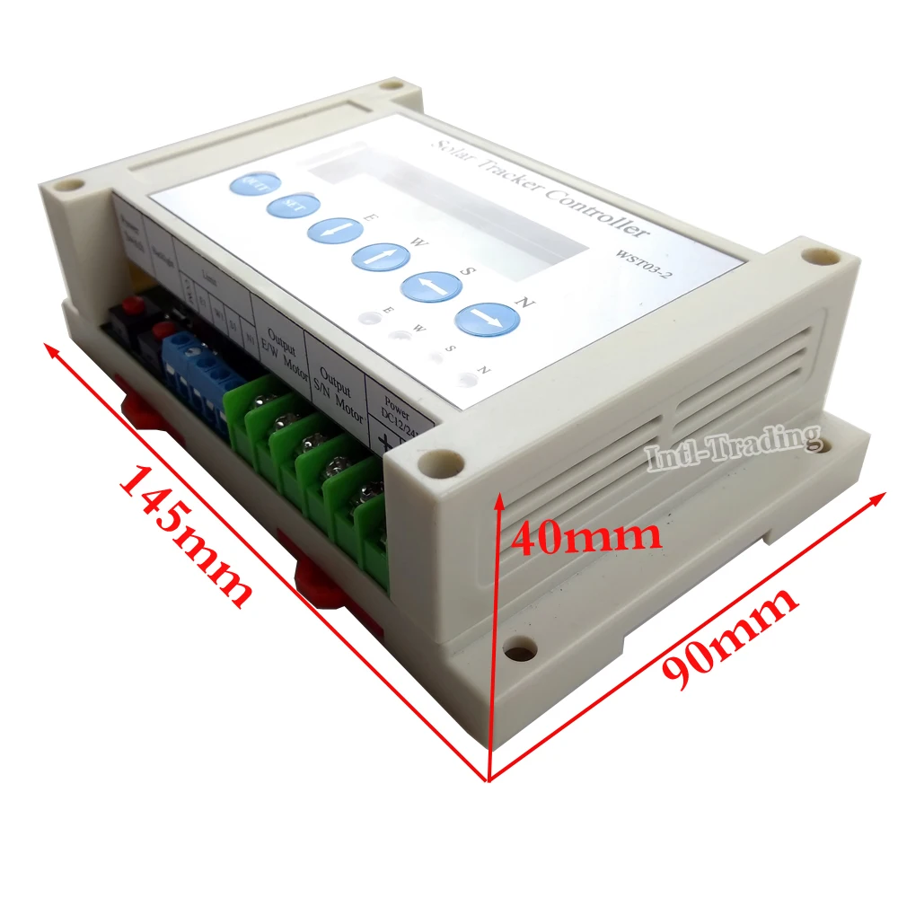 Комплект для отслеживания солнечной батареи с 2 осями линейный привод 2*12 дюймов и