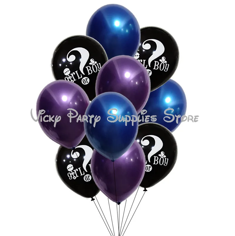 Набор воздушных шаров для вечеринки мальчика или девочки розового и голубого