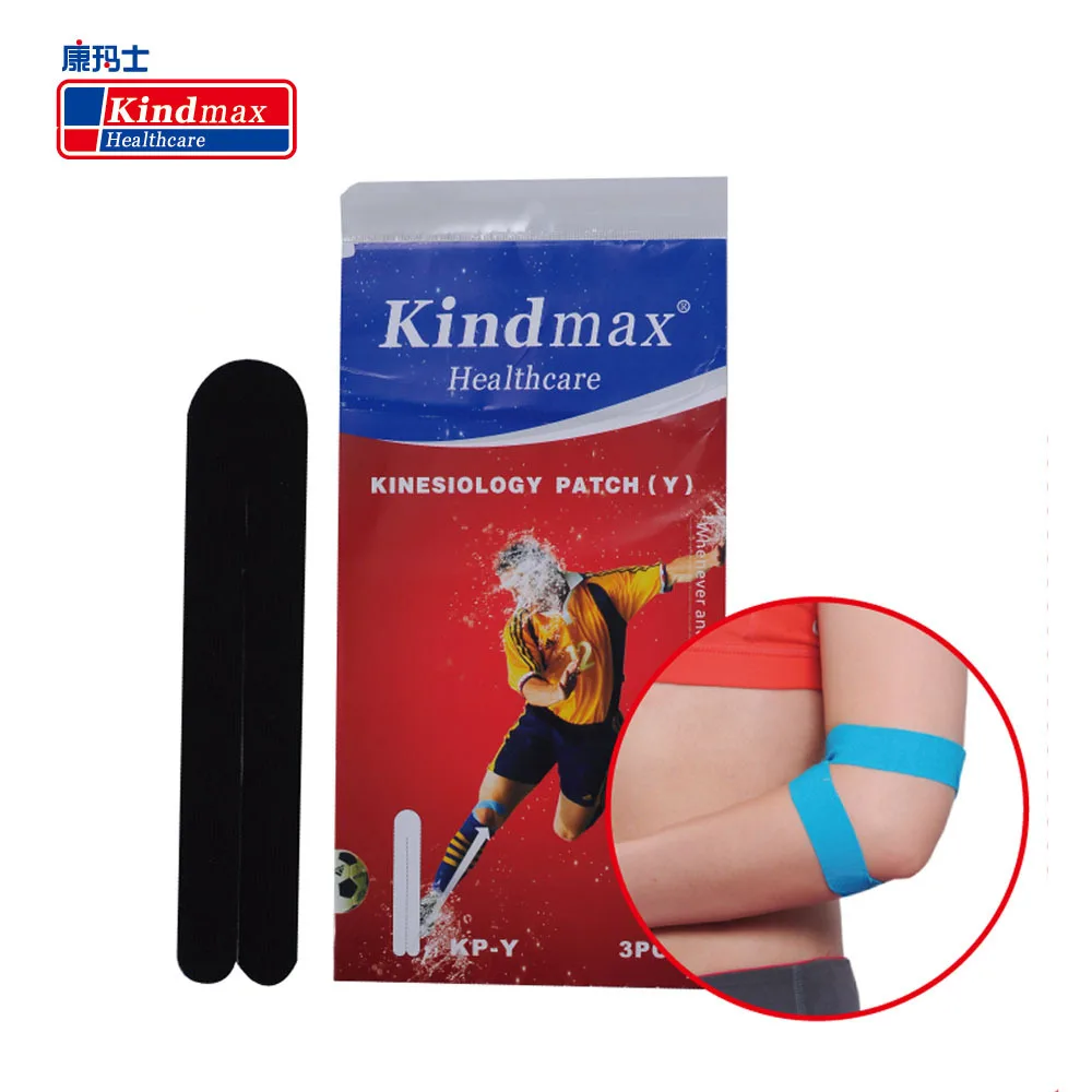 Kindmax медицинский Precut колено спортивная терапия пластырь кинезиологическая лента