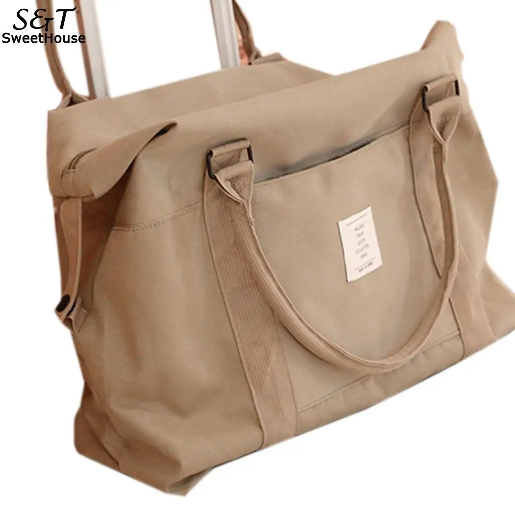 Nylon Luggage Bag Durable Waterproof Women Men Large Capacity Travel Lightweight Weekend Girls Handbag | Багаж и сумки