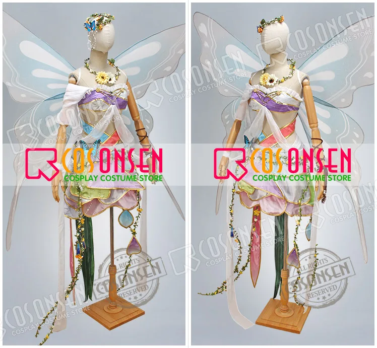 COSPLAYONSEN Love Live! Косплей костюм с крыльями из м/ф страна феи|love live|minami kotori cosplaykotori cosplay