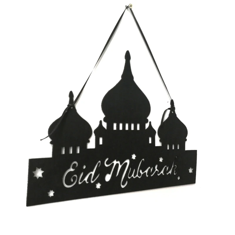 Новый DIY Eid кулон Мубарак мусульманский ислам Рамадан нетканый материал