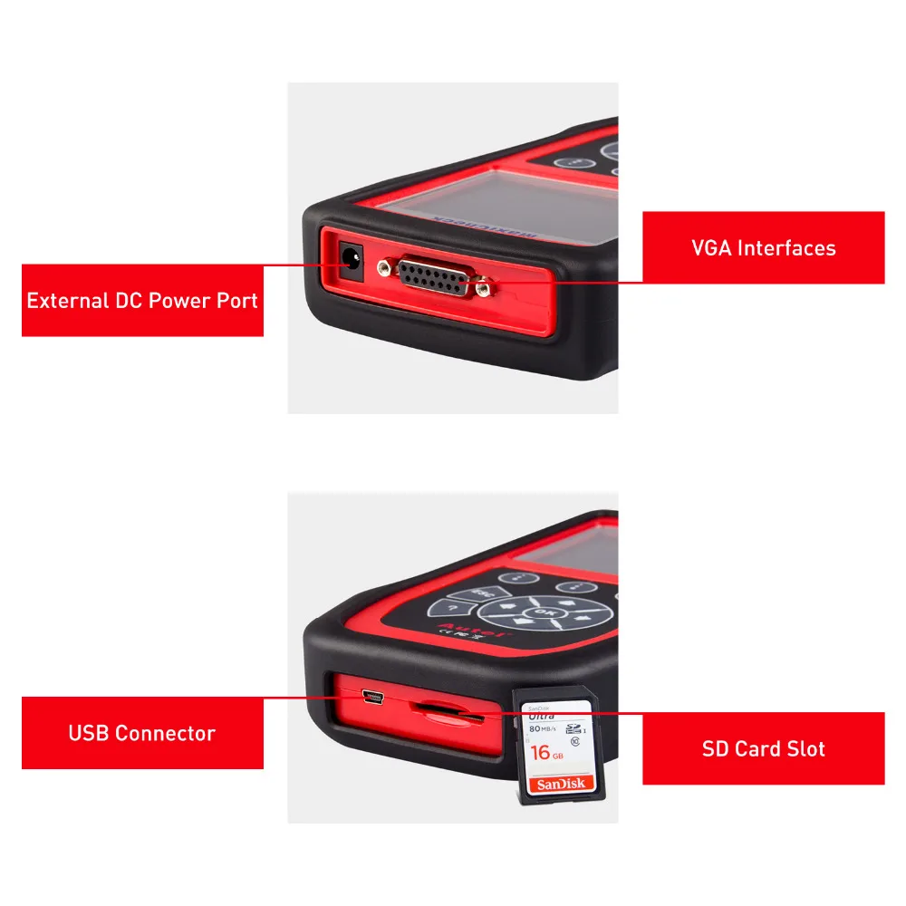 Автомобильный диагностический инструмент Autel MaxiCheck Pro сканер кода диагностика