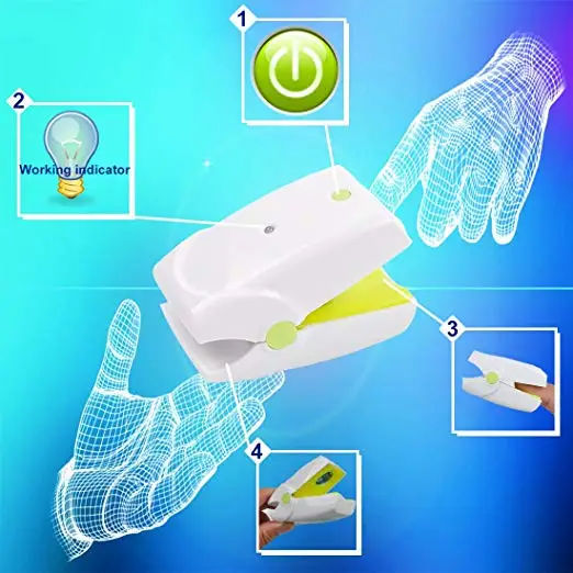 Высокоэффективное перезаряжаемое устройство для лечения грибка ногтей Cherrish