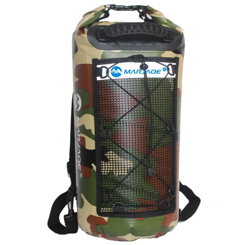 Вместительный Камуфляжный водонепроницаемый рюкзак, 25 л, для отдыха на открытом воздухе, для дрифтинга, путешествий, плавания, сухих велоси...