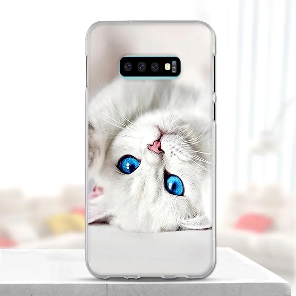 Чехол для Samsung Galaxy S10 Lite Мягкий ТПУ силиконовый 3d милый чехол телефона чехлы