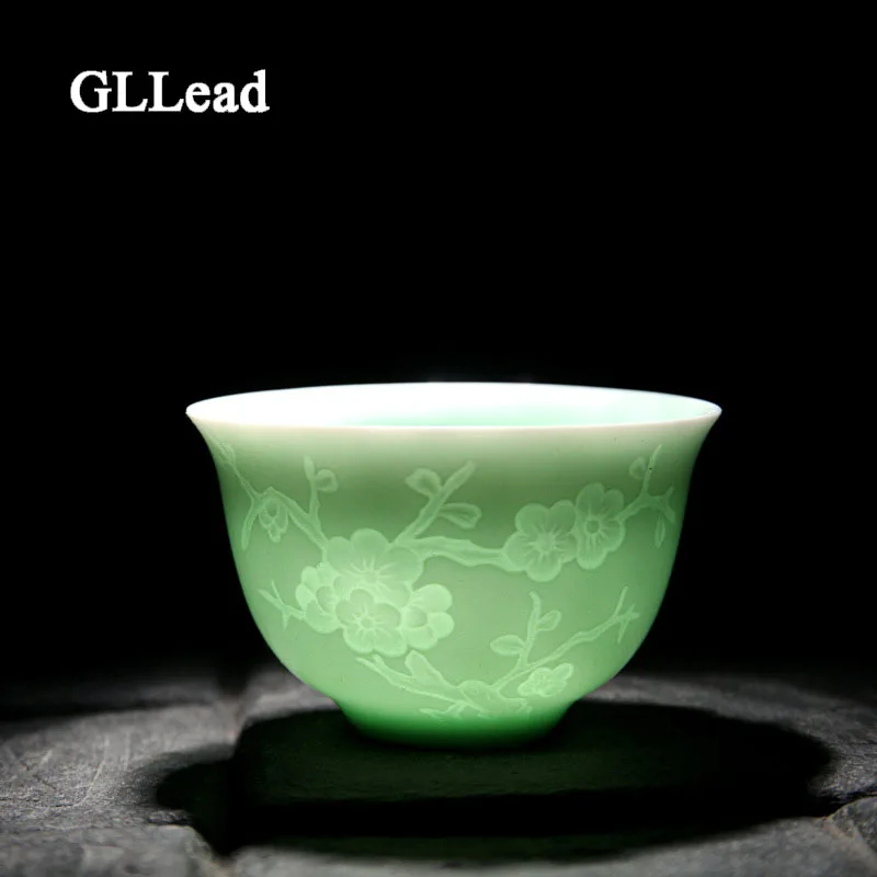 GLLead китайская чайная чашка фарфоровая модная из селадона китайские керамические