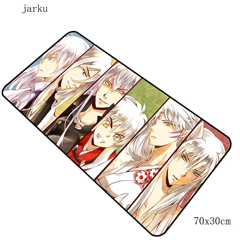 Size700x300x2mm Inuyasha коврик для мыши 700x300x2 мм, игровой коврик для мыши, аниме, HD узор, офисный коврик для ноутбука, Настольный коврик, восхитительный коврик для мыши, игры, pc gamer, коврики - Цвет: Size700x300x2mm