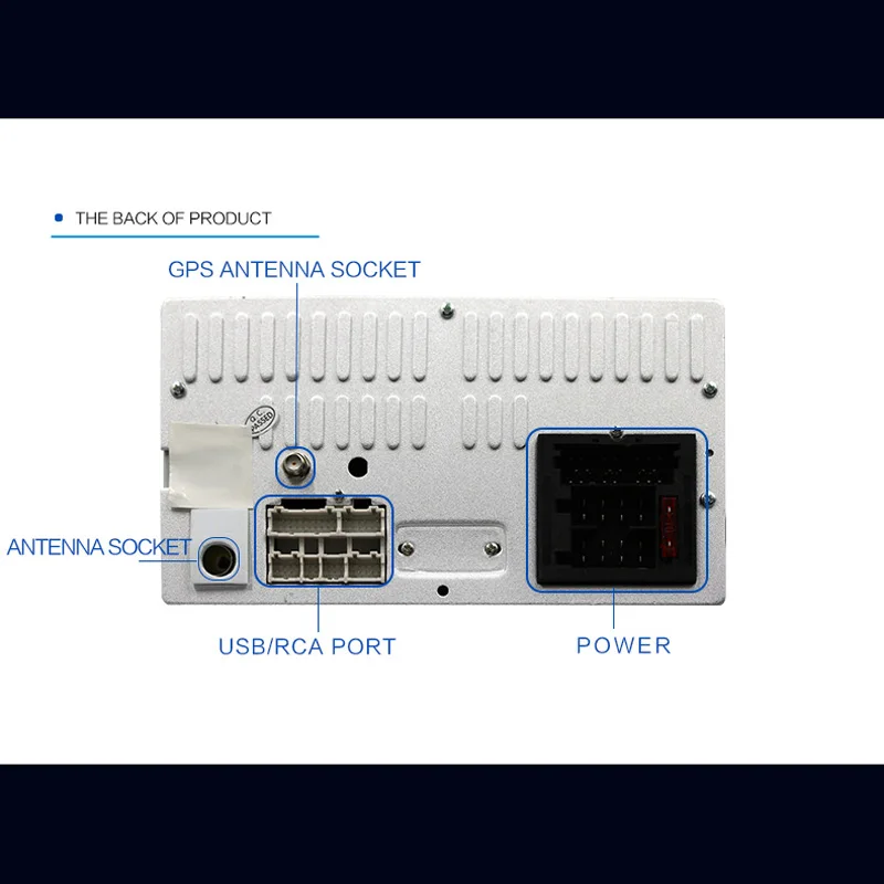 Новый 7 &quotAndroid 5.1 core 16 г HD 1024*600 Экран 2 дин GPS Радио стерео проигрыватель С АПК 3G WI-FI