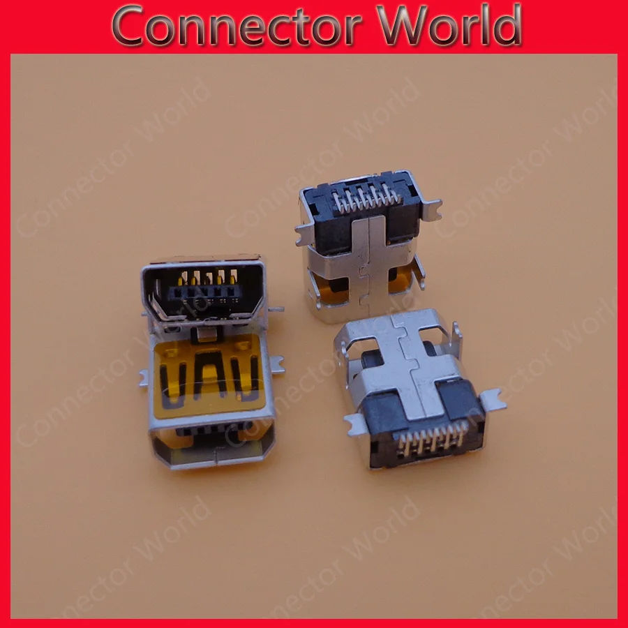 10X мини 10 Pin USB Гнездовой разъем с локацией peg для ремонта мобильных камер MP3 MP4 MP5
