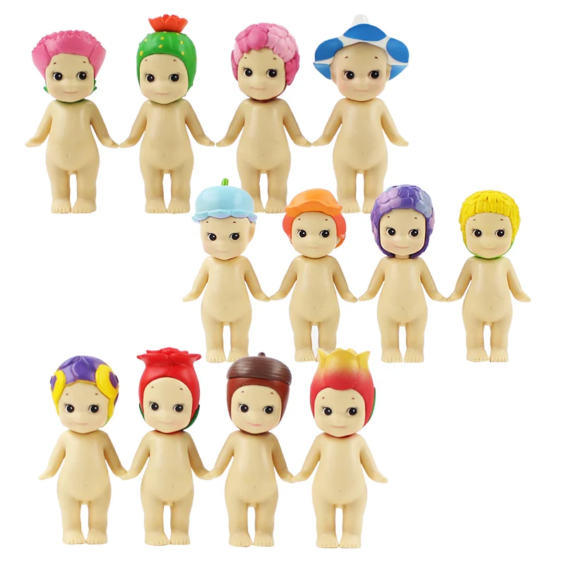 12 шт./лот кукла Ангел Sonny игрушки Цветочная серия статуя ПВХ фигурка модель для