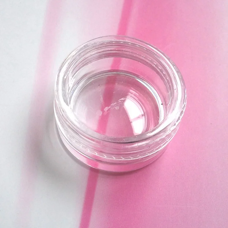 2 5g пластиковые контейнеры круглый кремовый/Ювелирные изделия/косметический