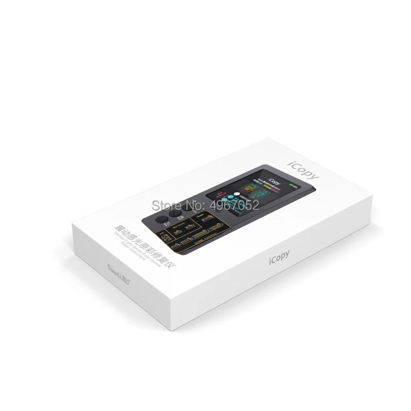Qianli iCopy ЖК-экран сенсация EEPROM Фоточувствительный вибратор чтение-запись восстановление программист для iPhone 7/8G/8 P/X/XS/MAX