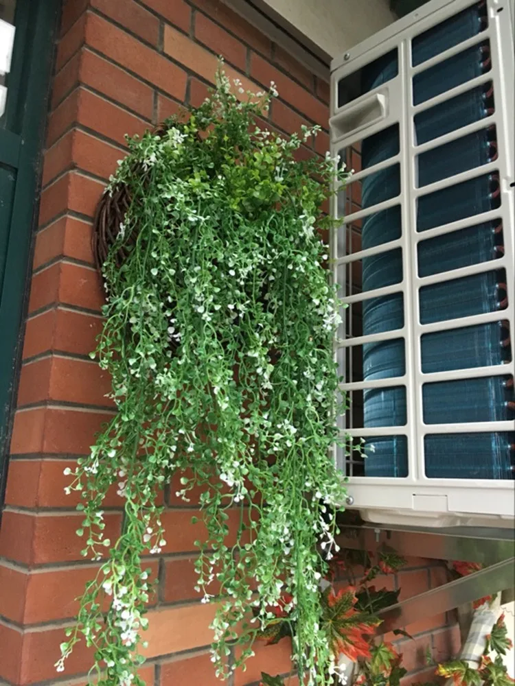 

Green Artificial Plants Chlorophytum Wall Decorative Plastic Fake Flower Home Wedding Decoration Accessories