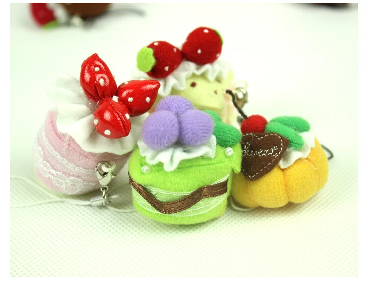 5 шт./лот имитационная модель плюшевого торта детские игрушки мобильный телефон