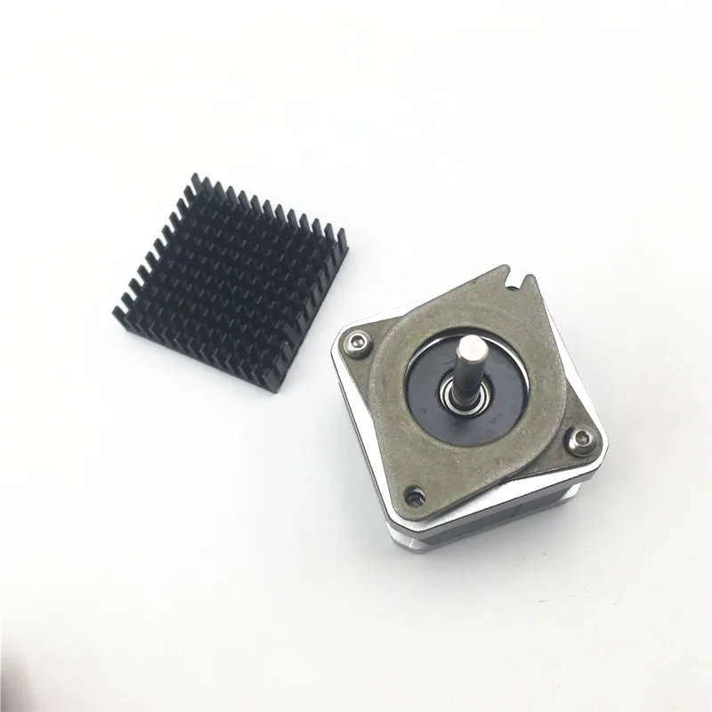 

1set brand new 42 NEMA17 stepper motor shock absorber with Heat Sink 3M sticker For DIY 3D printer CNC parts