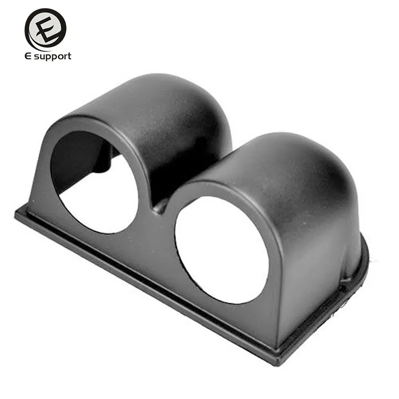 

EE support Universal Black 2" 52mm Automobile Clock Dual Hole Dash Gauge Pod Mount Holder Hot Sale Car Styling Accessories