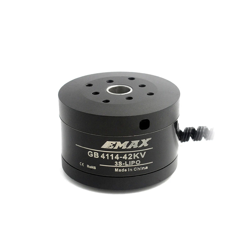 Официальный бесщеточный двигатель Emax GB4114 карданный полый вал 42KV 85T|Детали и