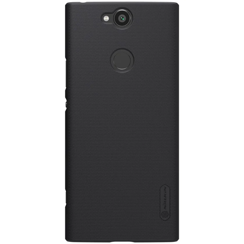 Чехол Nillkin из натуральной кожи для Sony Xperia XA2 Plus сверхматовый жесткий