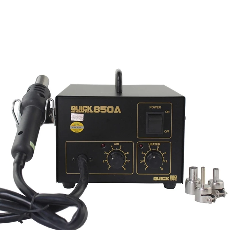 Оригинальная наладочная станция Quick 850A + SMD Антистатическая для распайки горячего