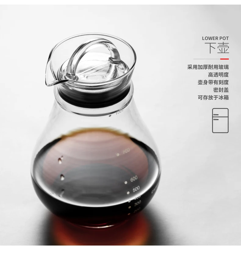 450 мл Высококачественная кофеварка для холодного приготовления домашняя