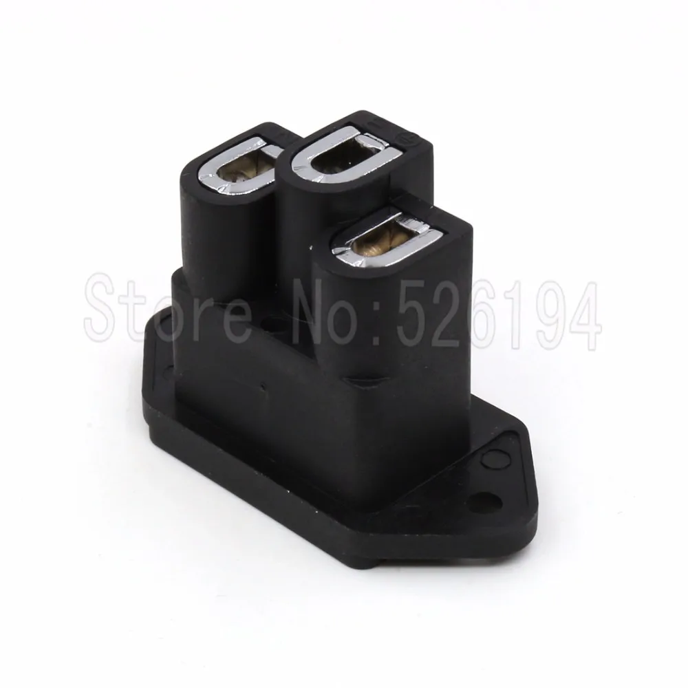 Бесплатная доставка 2 шт. магнитная розетка переменного тока (R) IEC с родиевым