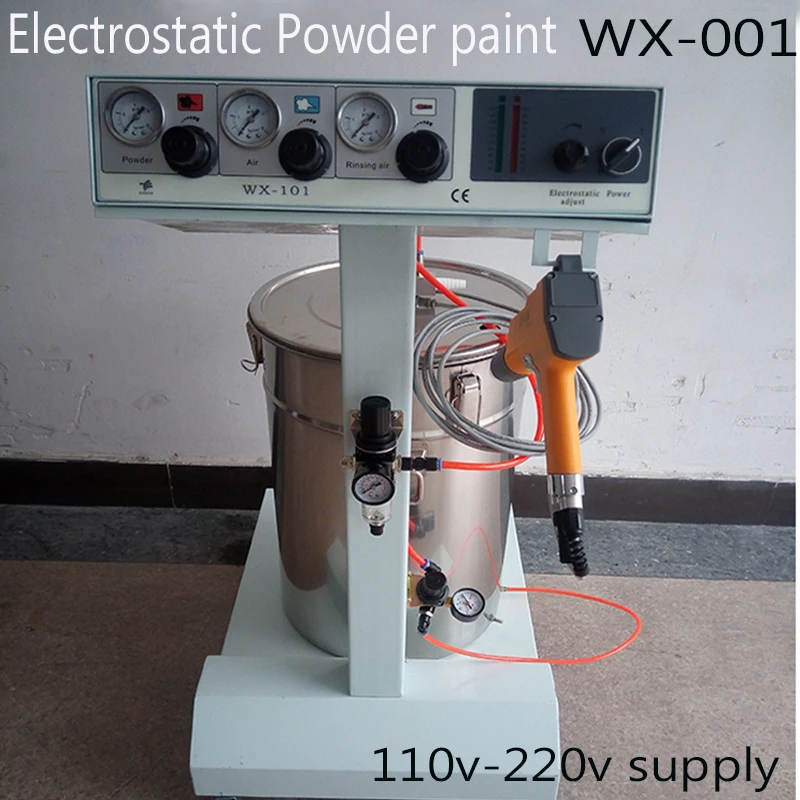 Electrostatic Powder Coating machine WX-101 Spray Machine Spraying Gun Paint AC 110v 220v ship DHL | Инструменты