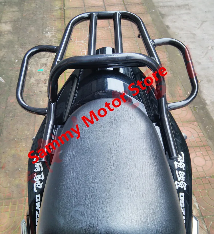 GW250 GW250F багажная полка для мотоцикла с подлокотниками|motorcycle luggage rack|passenger grab