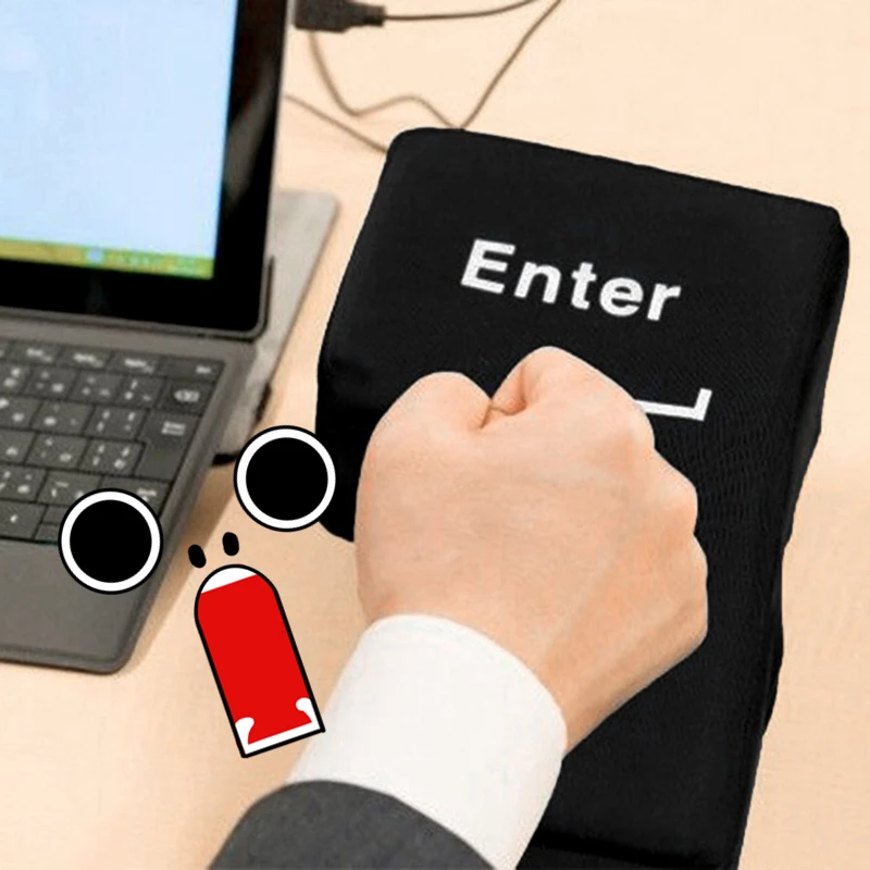 Kebidumei USB большой ключ ввода возврата декомпрессии мягкая подушка кнопки офисы вентиляционные любые игрушки снятия стресса новые творческие