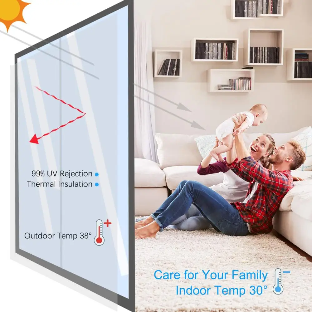 

2019 new colorful Magnolia decorative window film,non-adhesive static Cling privacy glass sticker,Heat Control pvc window tint