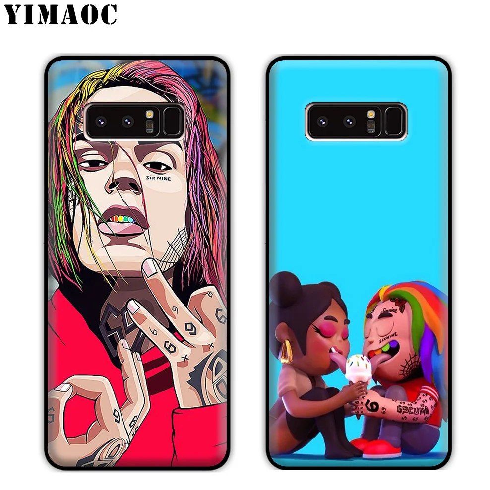 YIMAOC Tekashi 6ix9ine Мягкий силиконовый чехол для телефона samsung Galaxy Note 10 плюс 9 8 A9 A8 A6 2018 A5 A3