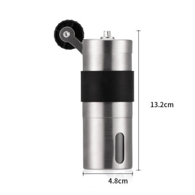 HIKUUI Coffee Grinder Manual Washable Ceramic Core Stainless Steel Handle Food Bean Nuts Kitchen tools 30g | Дом и сад
