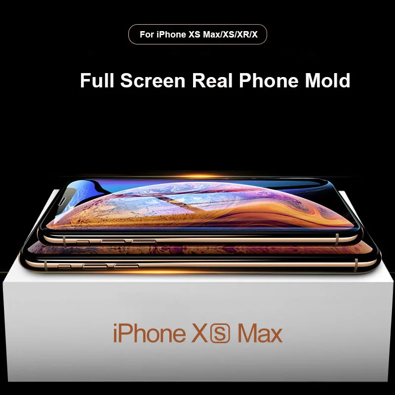 5D закаленное стекло для защиты экрана iPhone 12 11 Pro Max Mini XR X XS 6 6S 7 8 Plus SE 2020 Передняя