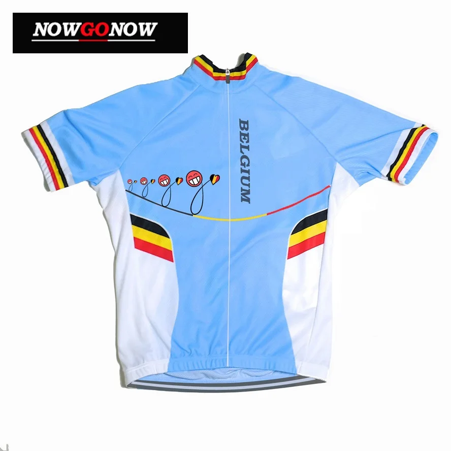 men only jersey Велоспорт Джерси флаг Бельгии национальная команда Мужчины pro короткий рукав лето pro велосипед одежда дорожный костюм для велосипедного спорта оптом nowgonow - Цвет: men only jersey