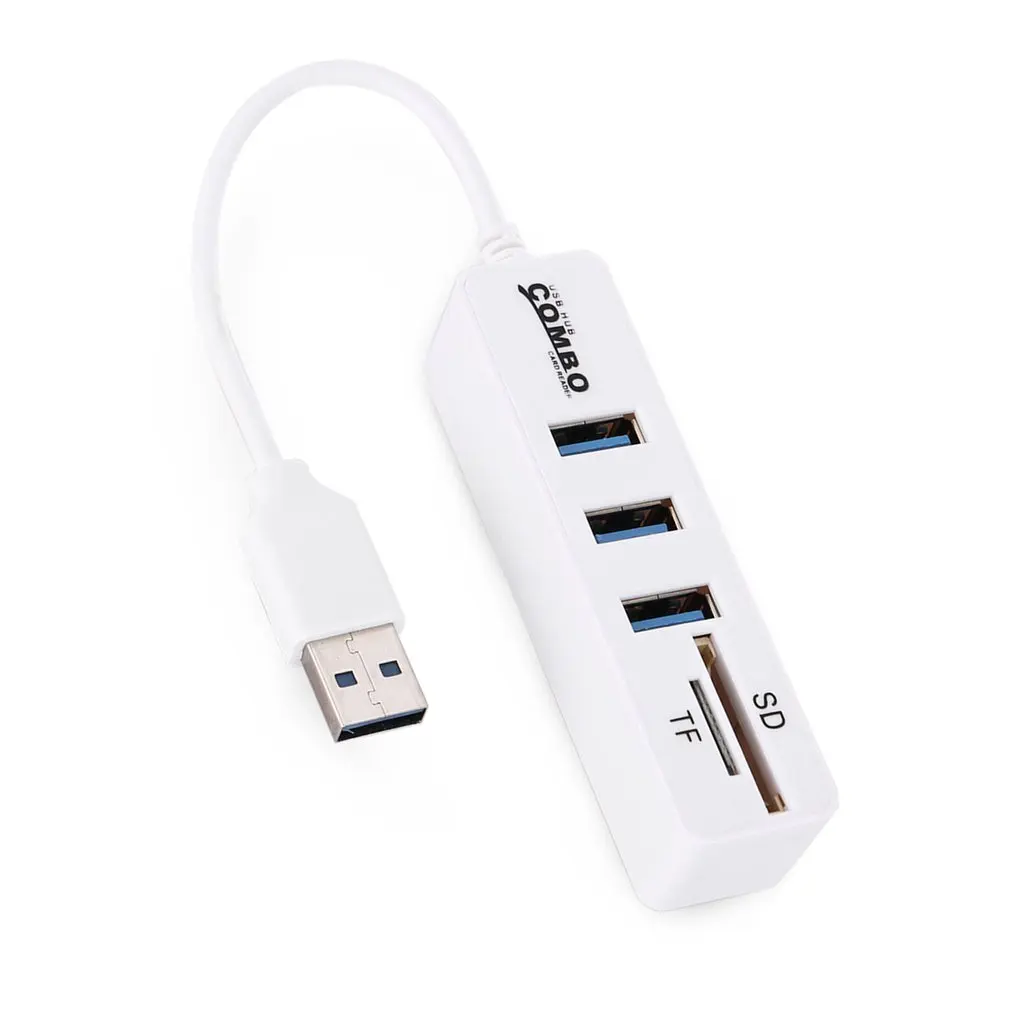 USB 2 0 концентратор разъем Sup порты TF карта usb Порты адаптер расширитель