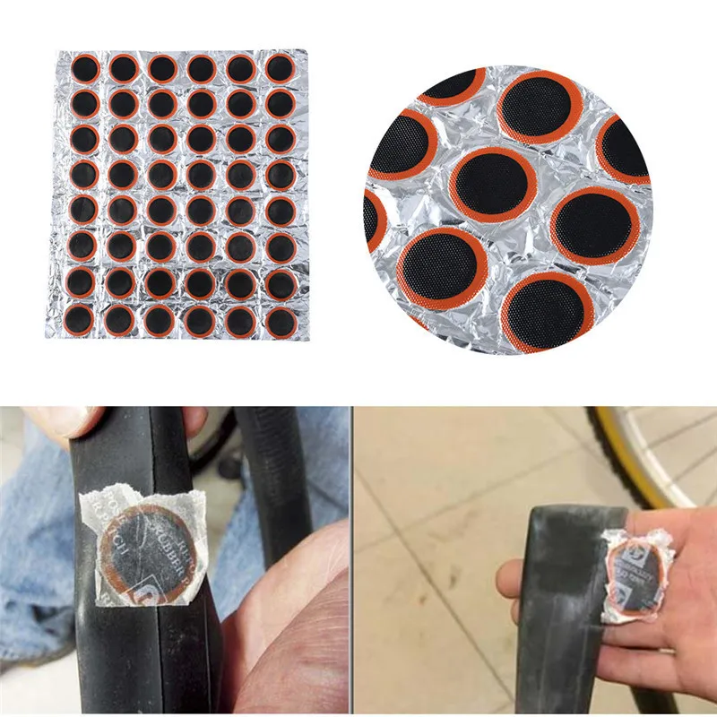 Резиновая накладка для велосипедных шин комплект инструментов ремонта 48 шт./лот