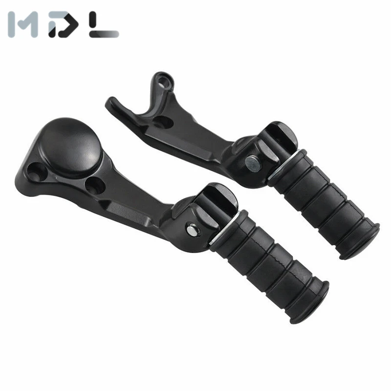 Black Rear Passenger Seat Foot Pegs Trest Pedals Footrest Sissy Bar Backrest For Victory Octane 2017 |