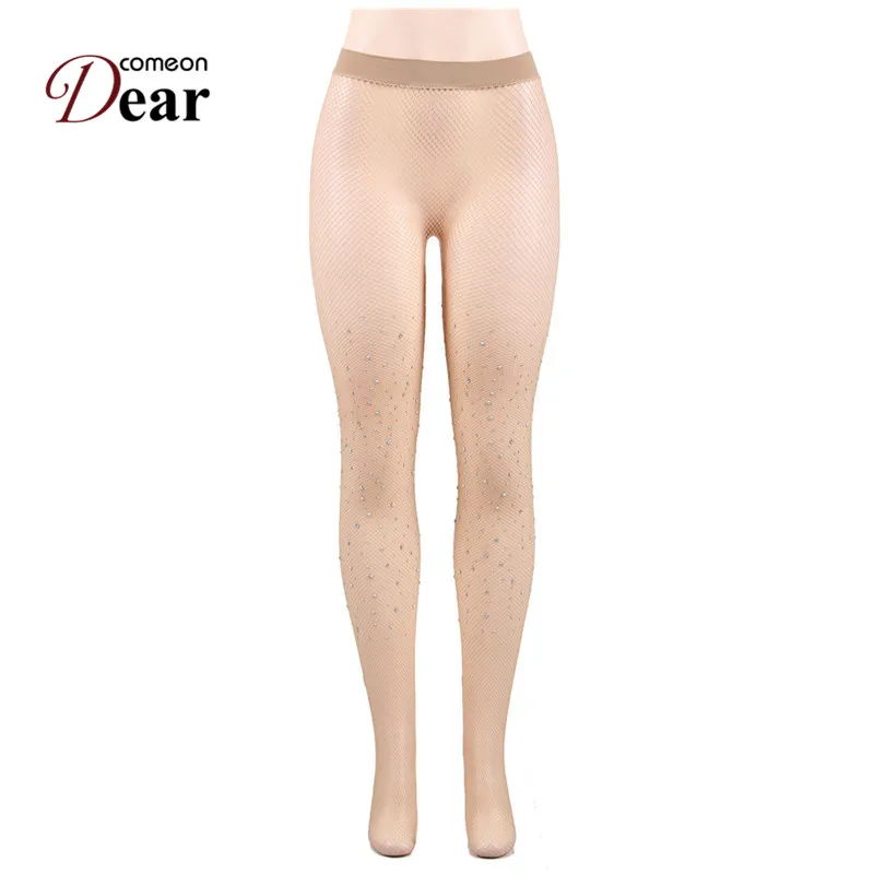Comeondear/Новые прозрачные сетчатые летние колготки чулки женские ажурные Fantaisie Femme