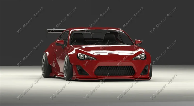 FRP стекловолокно GRD X RB Ver.1 стиль передней губы подходит для 2012 2018 GT86 FT86 ZN6 FRS