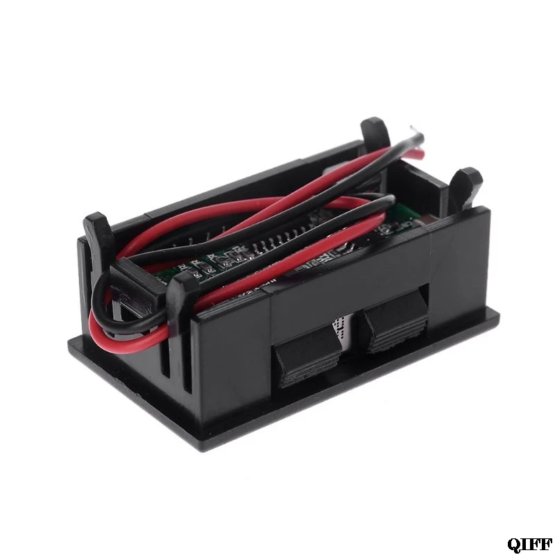 12V Цифровой вольтметр для автомобиля мотоцикла напряжение батарея Панель метр w