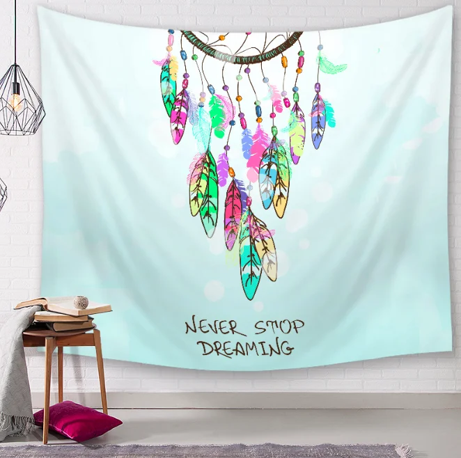 Индийский Ловец снов Волк декоративные гобелены ванная комната открытый гобелен