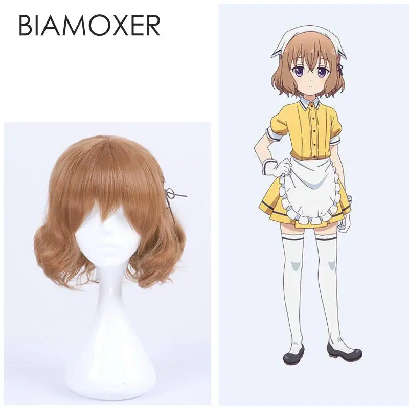 Biamoxer Blend S Kaho Hinata Hideri Kanzaki Mafuyu Hoshikawa Косплей парики термостойкие синтетические