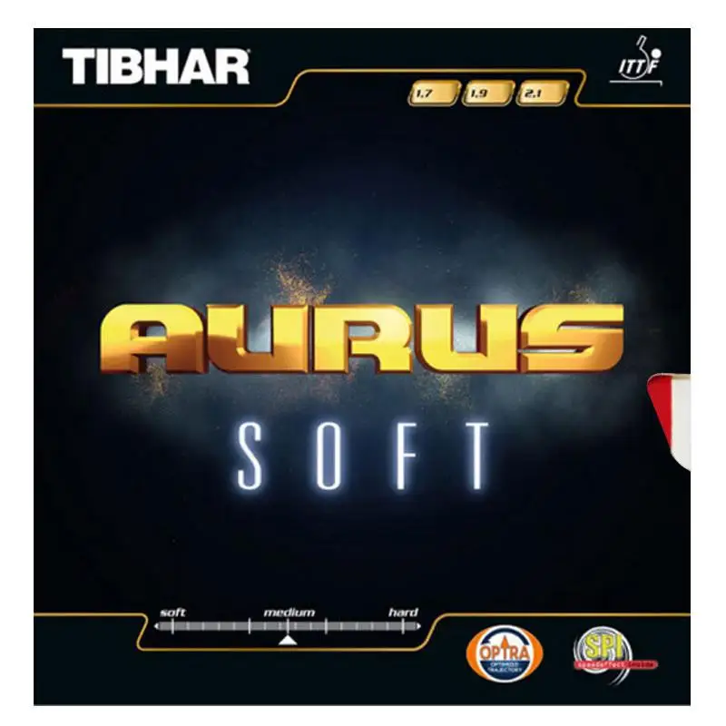 TIBHAR Высококачественная резиновая ракетка для настольного тенниса AURUS SOUND/AURUS мягкая ракетка для пинг-понга - Цвет: soft red