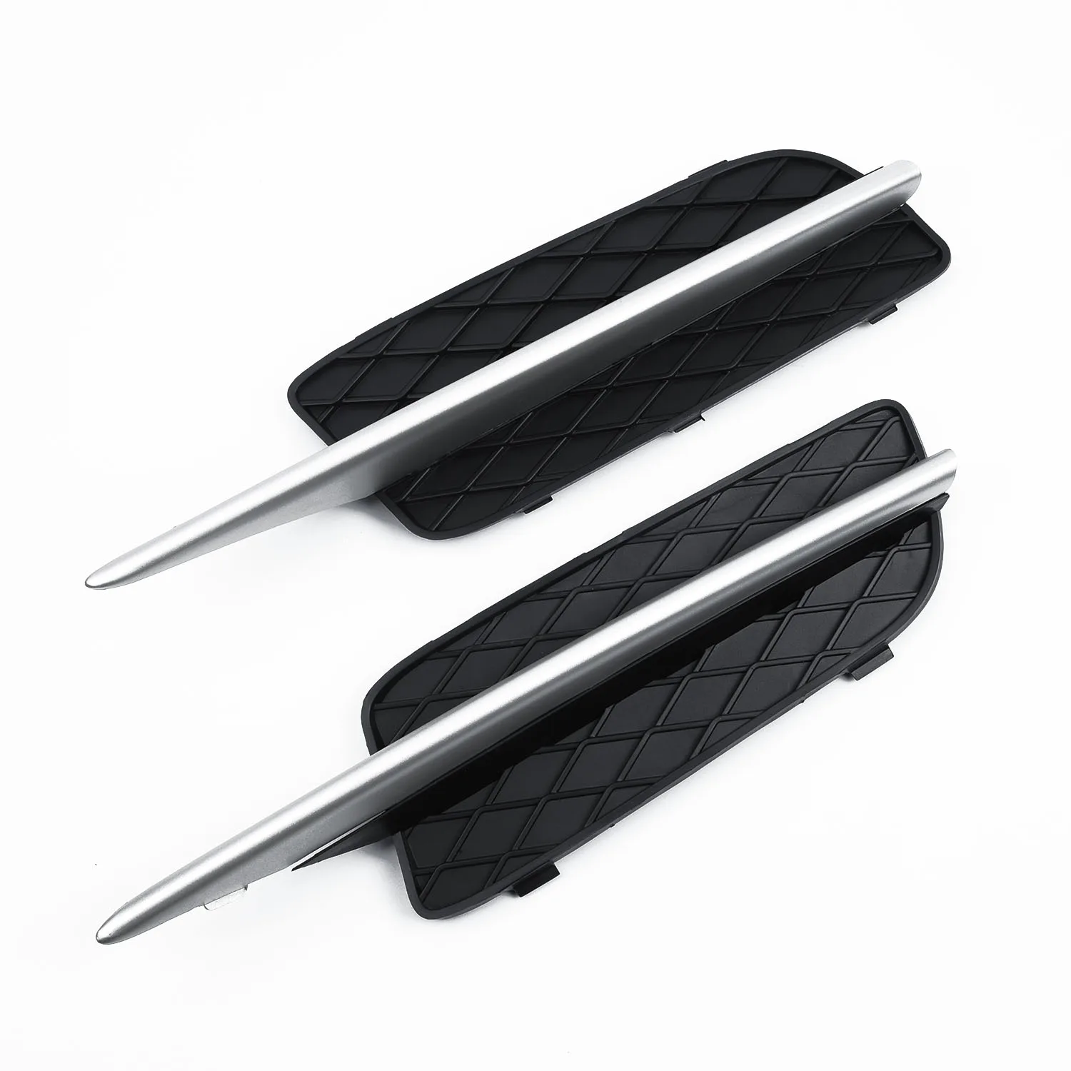 2 шт. переднего бампера нижняя решетка крышки Вставка для BMW E70 X5 E71 07 10 гриль