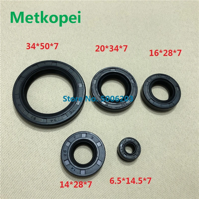 Мотоцикл CG150 полный уплотнитель масла двигателя резиновая Шестерня вала для Honda