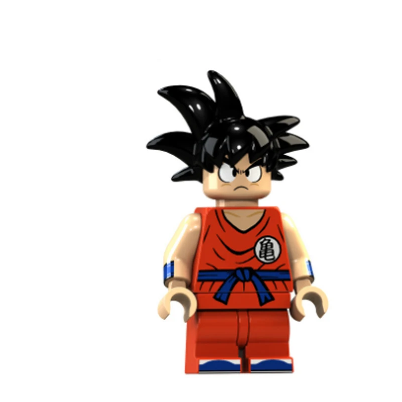 Одиночная Продажа Dragon Ball Z Son Goku Krillin Vegeta Jiren Toppo Janemba Ephesians трусы строительные блоки