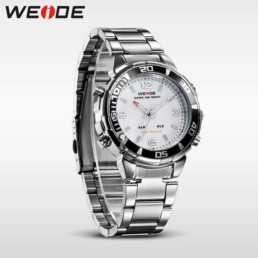WEIDE Часы Высокого Качества Наручные Водонепроницаемые Для Мужчины Люксовый